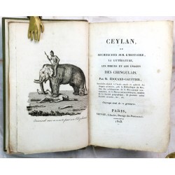 Ceylan, ou recherches sur l'histoire